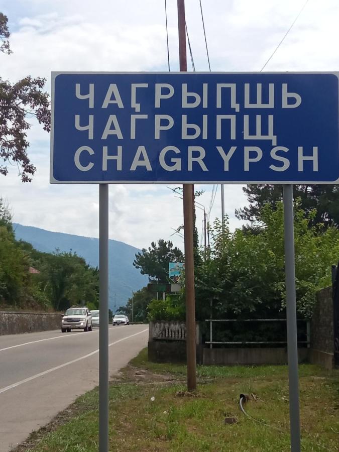 Гостевой Дом Мимоза กากรา ภายนอก รูปภาพ